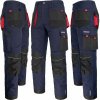 Pracovné montérky do pása PROFI NAVY RED 2.0