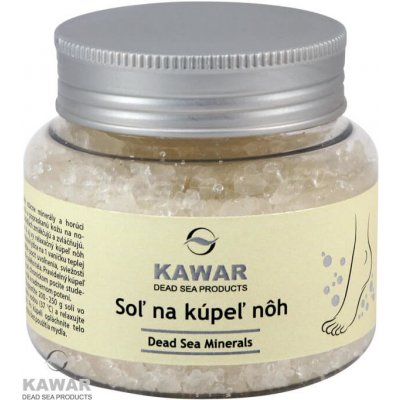 KAWAR Soľ z Mŕtveho mora na kúpeľ nôh 250 g od 3,5 € - Heureka.sk