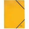 Doska s gumičkou, kartónová, A4, LEITZ Recycle, žltá