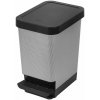 Tontarelli Odpadkový kôš, 45 l, sivý, softclose, 8104316I25
