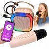 SADA KARAOKE MIKROFÓN + BEZDRÔTOVÝ BLUETOOTH REPRODUKTOR PRE DETI