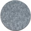 Najkoberce POZZOLANA sivý kruh 100 cm kruh
