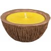 Nohel Garden Sviečka CITRONELLA KURA žardinka sadrová d12,5cm
