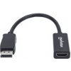 MANHATTAN Adaptér, DisplayPort, DP-Male/HDMI-Female, černý