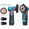 Hobbyvěci AKU Ruční Úhlová Flexa Bruska 76 mm 12V + 2x Baterie