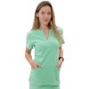 Perlička® Zdravotnícka košeľa LILI Úplet Mätová Veľkosť: S, Farba: Mätová