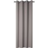 Noční závěsy Domoletti Oxford, šedé, 1400x2600 mm