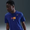 Tričko Nike FC Barcelona Crest Tee 25/26 HQ8405-455
