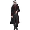 Devil Fashion kabát Gothic Čierna