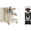 Lelit Bianca PL162T V3, gold + Eureka Mignon XL, CR black