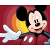 ZUTY Maľovanie podľa čísel - MICKEY MOUSE Rámovanie: bez rámu a bez vypnutia plátna, Rozmer: 80x100 cm