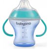 Babyono Hrnček netečúci s mäkkým náustkom NATURAL NURSING 180 ml Tyrkys