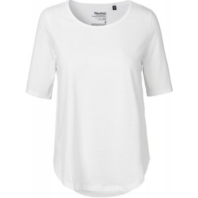 Neutral Dámske tričko s polovičným rukávom z organickej Fairtrade bavlny Biela