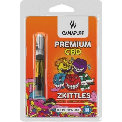 CanaPuff kazeta ZKITTLES CBD 95% 0 5 ml