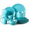 LOVECASA DS Light Blue 16-dielna porcelánová jedálenská sada