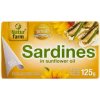 Natur Farm Sardinky v slnečnicovom oleji 125 g