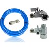 John Guest Sada na pripojenie vody pre chladničku Ventil 1/2, modrá hadica 10 m, spojka 1/4 - Na pripojenie k vodnému filtru - Univerzálna sada na pripojenie vody