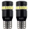 LED CANBUS 18SMD 3014 Blister 2ks (T10 W5W White 12V/24V)
