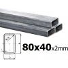 BranyPosuvne.sk Sada joklových profilov pre výrobu posuvnej brány 80x40x2 mm do 3 m (JOKL-07)