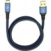 USB 3.0 [1x USB 3.0 zástrčka A - 1x USB-C® zástrčka] 3.00 m modrá pozlátené kontakty Oehlbach USB Plus C3; 9328