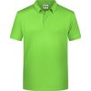 James & Nicholson Polokošile JN 8010, bio bavlna, krátký rukáv, pánská COT02801004201-lime green S Zelená lime