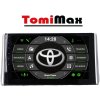 TomiMax Toyota RAV4 Android 14 autorádio s WIFI, GPS, USB, BT HW výbava: 8 Core 4GB+32GB PX HIGH