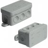 Budvill GmbH Inštalačná krabica na omietku ACD 75x75x45 mm (IP54) prázdna - sivá
