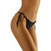 Sexy dámske tangá KIKI Wolbar, Veľkosť 4/L, Farba Čierna