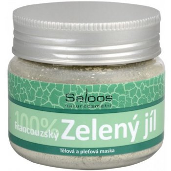 Saloos Green Clay telová a pleťová maska 100% French 80 g