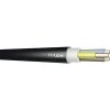 Kábel CYKY-J 3c×1,5, Napätie U0/U: 450 / 750 V, 25 m, čierny, 34127