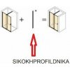 Nikov profil pre sprchové dvere HÜPPE Strike New SIKOKHPROFILDNIKA