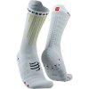 Cyklistické ponožky Compressport, AERO SOCKS biela,žltá,ružová T1
