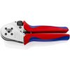 Štvortrnové lisovacie kliešte 230 mm Knipex 97 52 65 pre sústružené kontakty