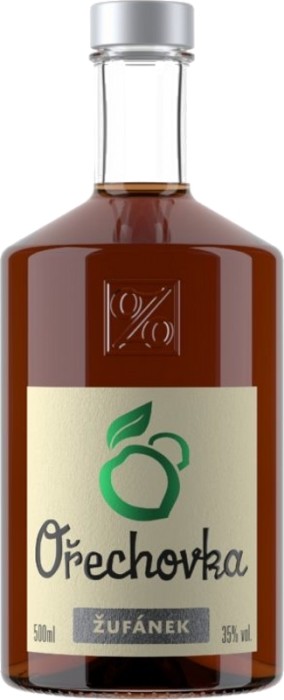 Žufánek Orechovka 35% 0,5 l (čistá fľaša)