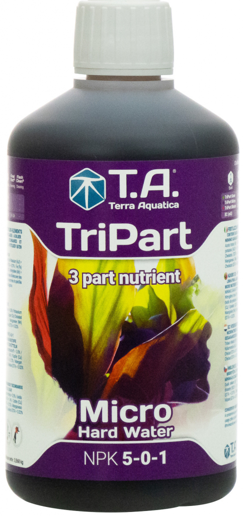 Terra Aquatica TriPart Micro tvrdá voda 500 ml