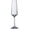CRYSTALITE BOHEMIA CORVUS GLASS POHÁRE NA ŠAMPANSKÉ 6 x 160 ml