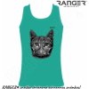 Tielko RANGER® - MAČKA S RÚŠKOM Zelená 3XL