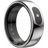 Powerton Smart RING PRO stříbrný, tepová frekvence, saturace, monitor spánku, aktivita, velikost 10,