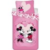 Javoli Posteľná bielizeň 140 x 200 cm / 70 x 90 cm mikrovlákno - Minnie Mouse