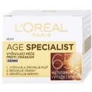 Prípravok na vrásky a starnúcu pleť L'Oréal Age Specialist 65+ vyživujúci denný krém proti vráskam (Extract from Opuncie, Multivitamin, SPF 20) 50 ml