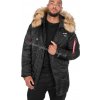 Alpha Industries N3B Airborne pánska zimná bunda black Farba: čierna, Veľkosť: L