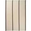 Ferm Living Koberec Calm Kelim 200x300, off-white/coffee
