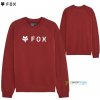 Fox mikina Absolute fleece Crew, rust, L