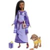 Mattel Disney Wish - Bábika so zvieracím kamarátom na cestách, HPX25