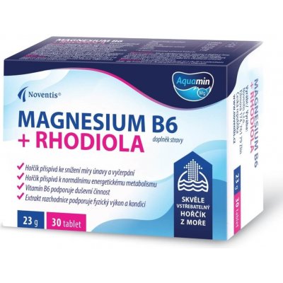 Noventis Magnesium B6 + Rhodiola 30 tabliet