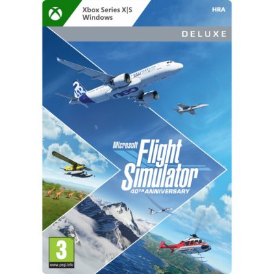 Microsoft Flight Simulator - Deluxe 40th Anniversary Edition - Win, Xbox Series X, Xbox Series S - stažení - ESD (XBOX)