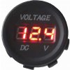 Digitálny panelový voltmeter 6-30V červený