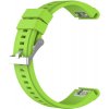 eses Silikónový remienok pre Garmin - Zelený, QuickFit 26 mm
