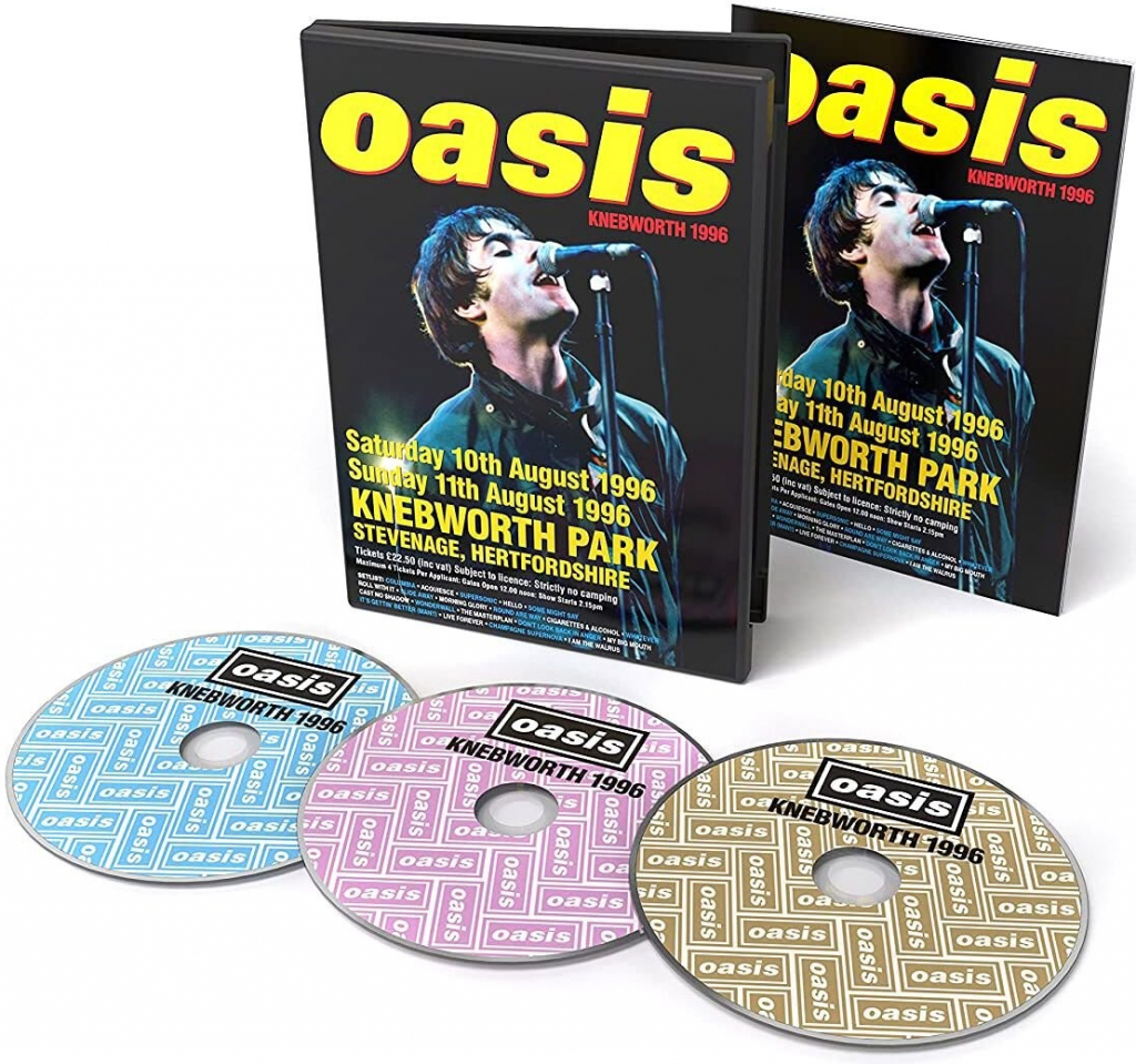 Oasis - DVD Oasis Knebworth 1996