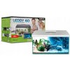 AQUAEL LEDDY DAY&NIGHT 60 WHITE Akvarijný set 60x30x30cm 54l 7W